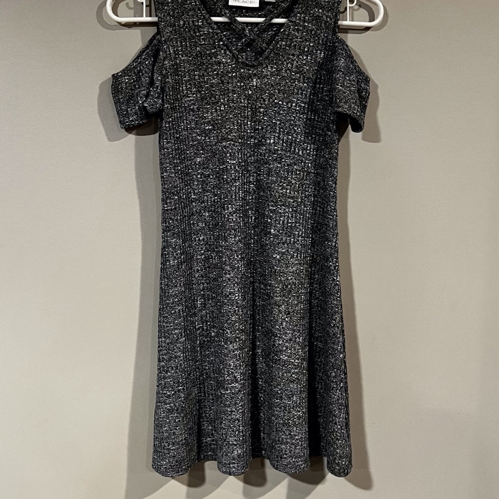 Black Cold Shoulder Dress
